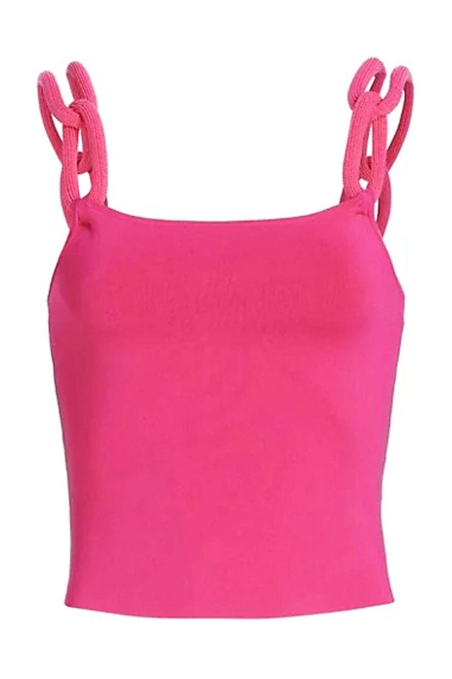 Alice + Olivia Gretel Top Chain Cord Straps Candy Pink Women’s XS